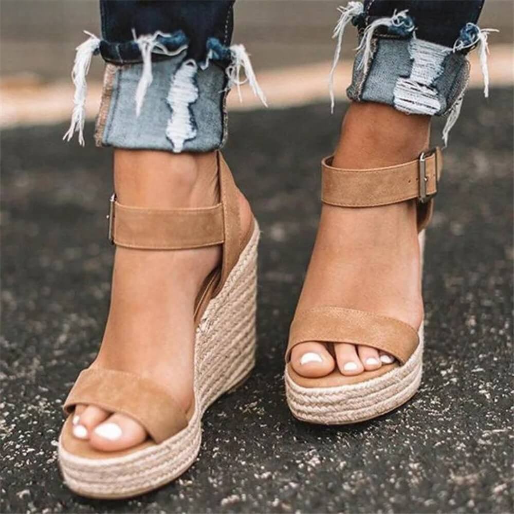 Bequeme Damen Sandalen für Sommer Freizeit
