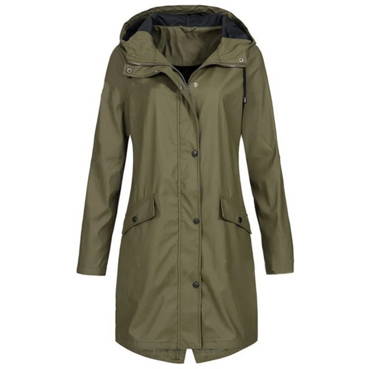 Amandine - Veste Coupe-Vent Pratique Avec Capuche