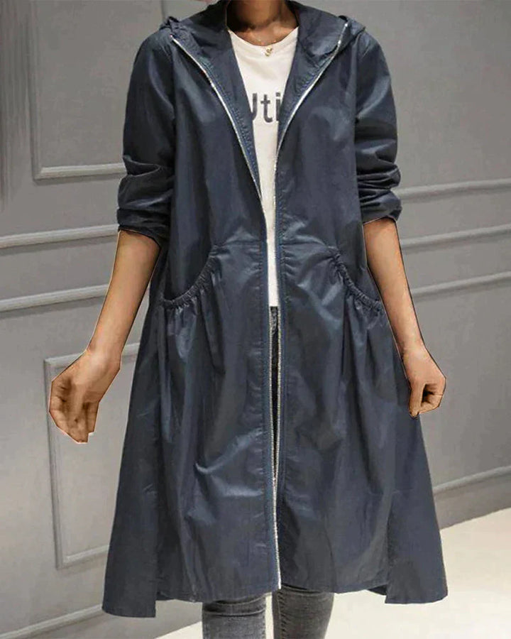 Zoé - Manteau de pluie femme long