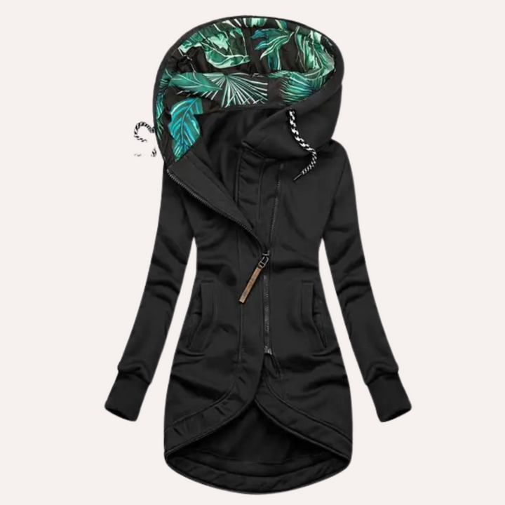 Lucienne | Veste à capuche au design élégant pour femme