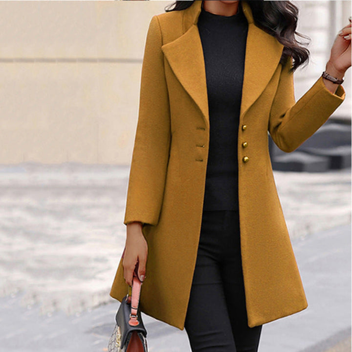 Gabrielle - Manteau De Laine Élégant