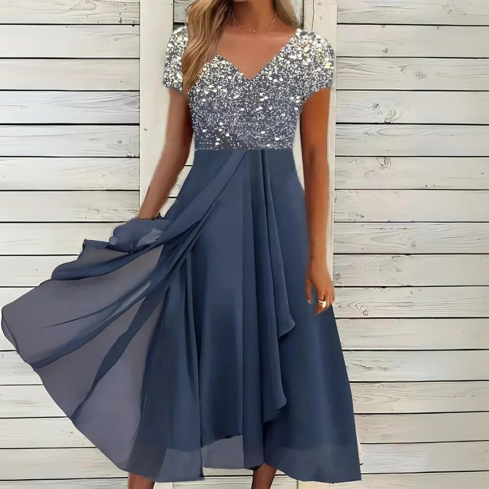 Damenkleid Elegant – Feminines Sommerkleid für Freizeit & Besondere Anlässe