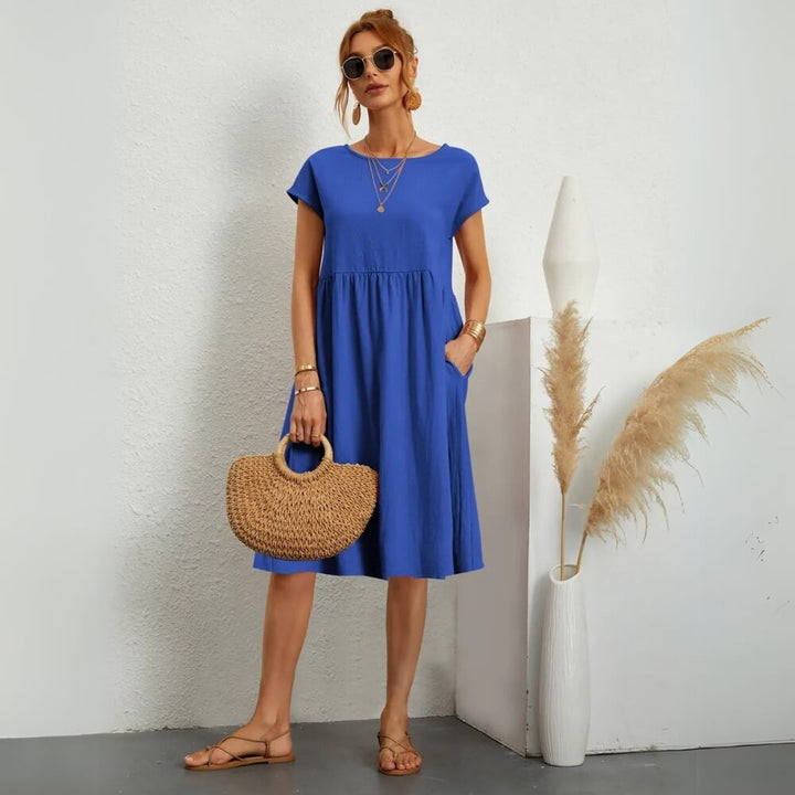 Mini Sommerkleid Elegant & Lässig – Figurbetont für Warme Tage