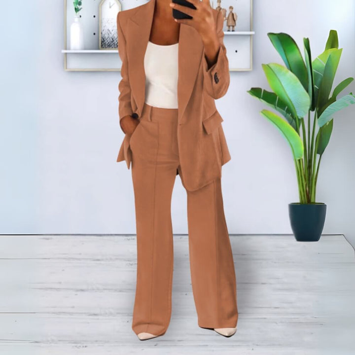 Pyjama Set Damen – Eleganter Zweiteiliger Schlafanzug für stilvolle Nächte