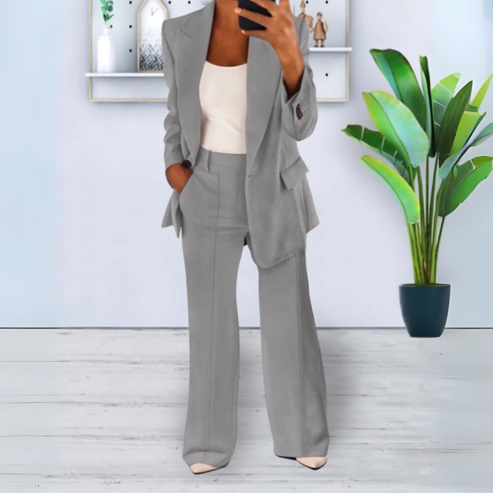 Pyjama Set Damen – Eleganter Zweiteiliger Schlafanzug für stilvolle Nächte