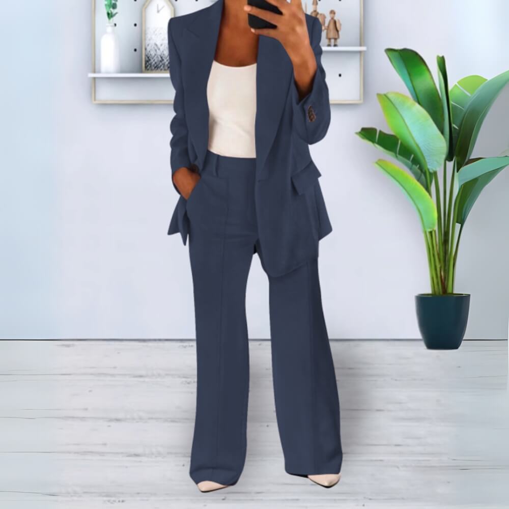 Pyjama Set Damen – Eleganter Zweiteiliger Schlafanzug für stilvolle Nächte