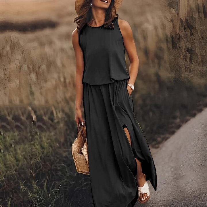 Elegantes Maxikleid Damen – Luftiges Sommerkleid für Alltag & Freizeit