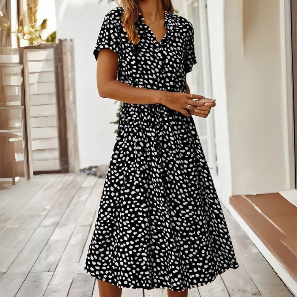 Sommerkleid kurz Elegant – Luftiges Damenkleid für Alltag & Urlaub