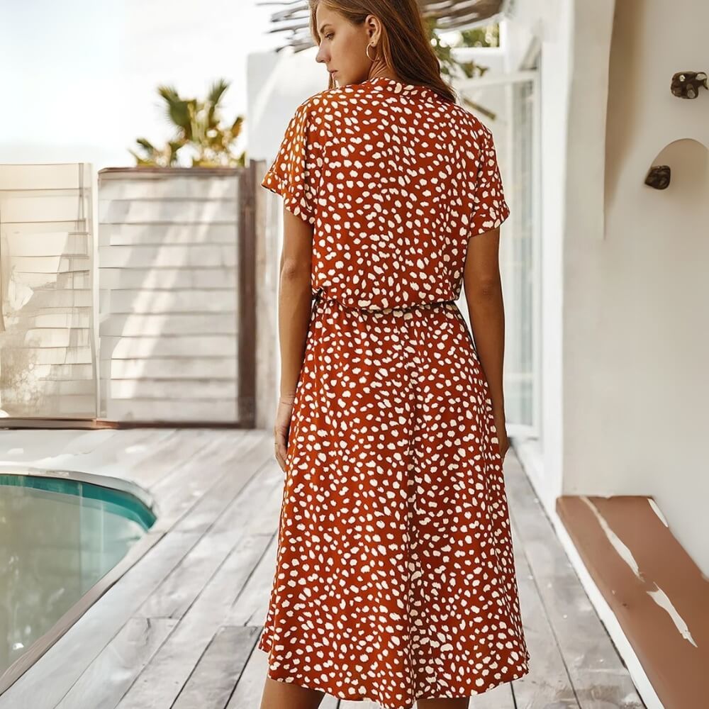 Sommerkleid kurz Elegant – Luftiges Damenkleid für Alltag & Urlaub