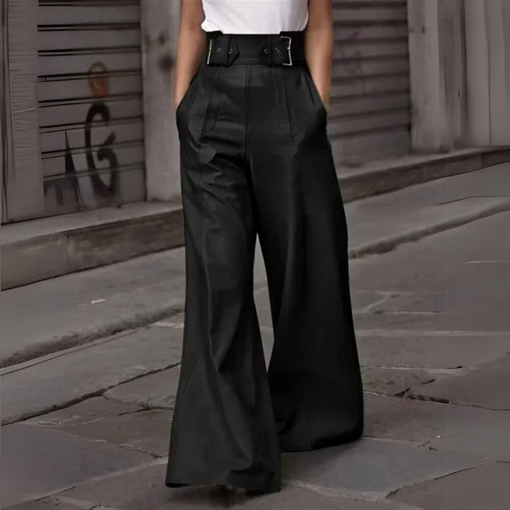 Weite Hose Damen Elegant – High Waist Hose mit weitem Bein, sommerlich & stilvoll