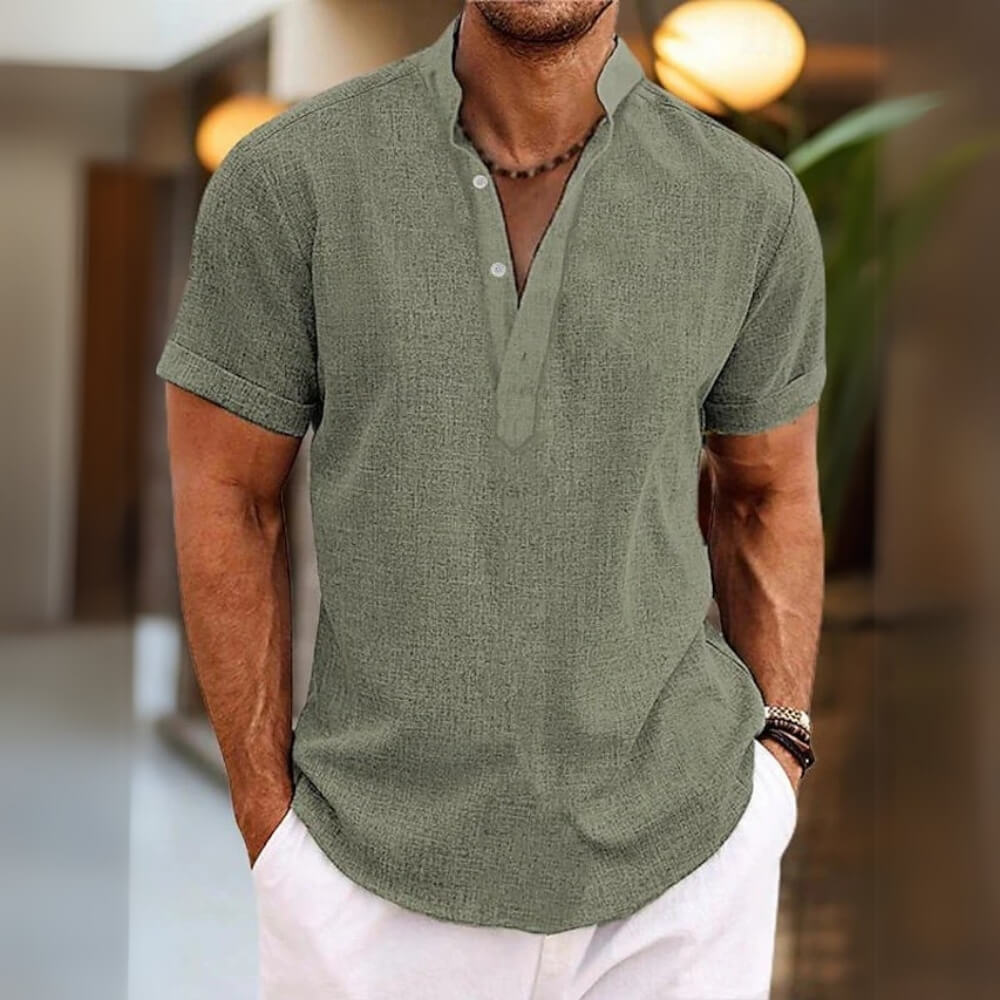 Polohemd Herren casual – Eleganter Freizeit-Look mit modernem Kragen