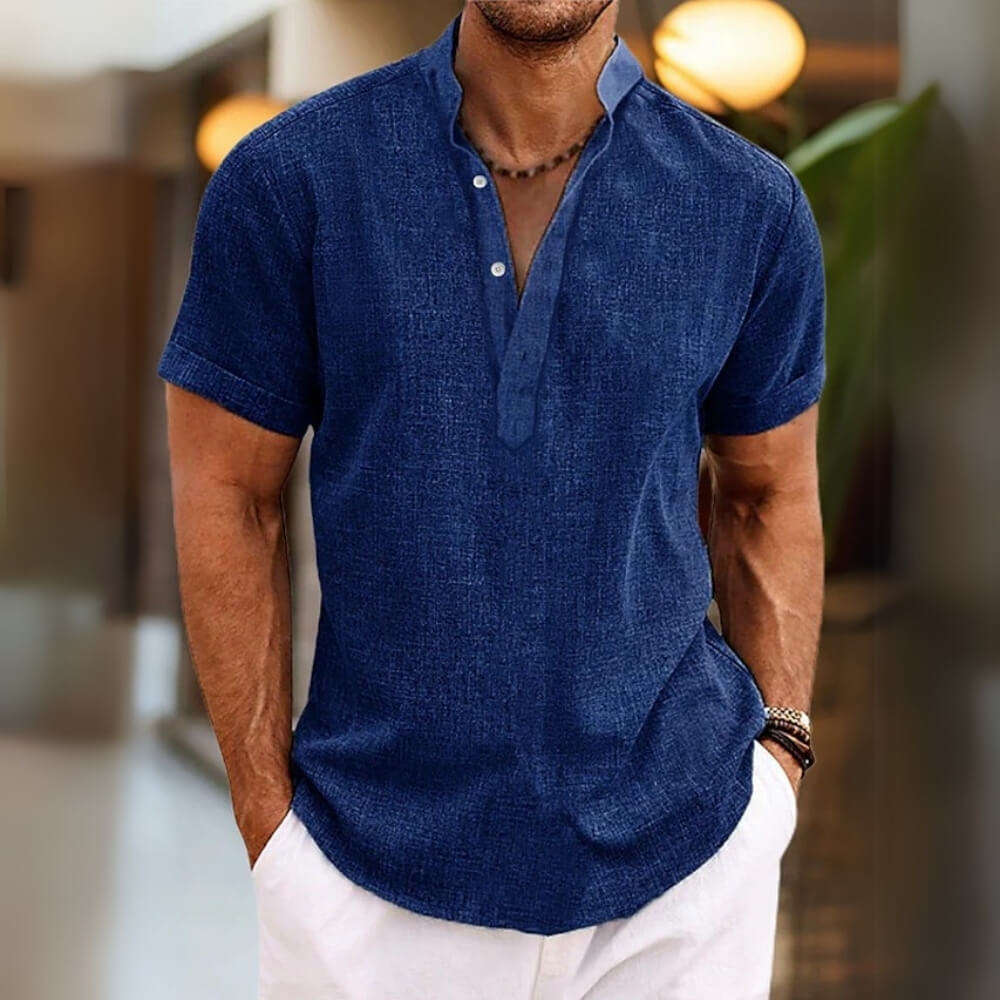 Polohemd Herren casual – Eleganter Freizeit-Look mit modernem Kragen