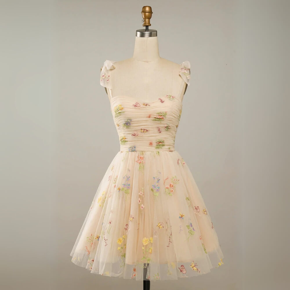 Partykleid Elegant Knielang – Schulterfrei Abendkleid für festliche Anlässe