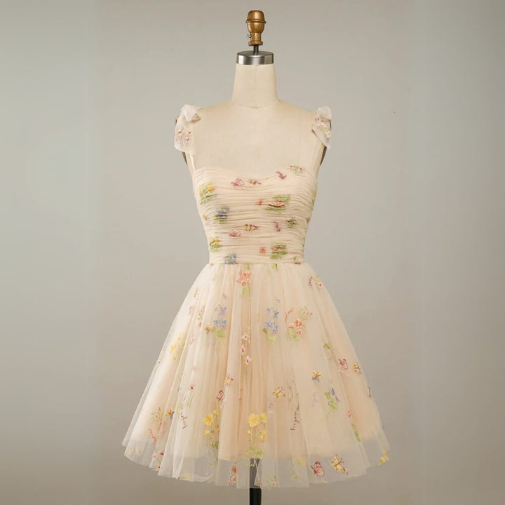 Partykleid Elegant Knielang – Schulterfrei Abendkleid für festliche Anlässe