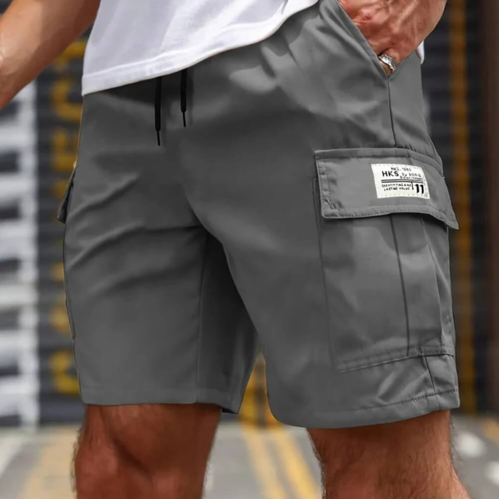Cargo Shorts Herren – Lockere Sommberermuda mit Taschen für Alltag & Freizeit