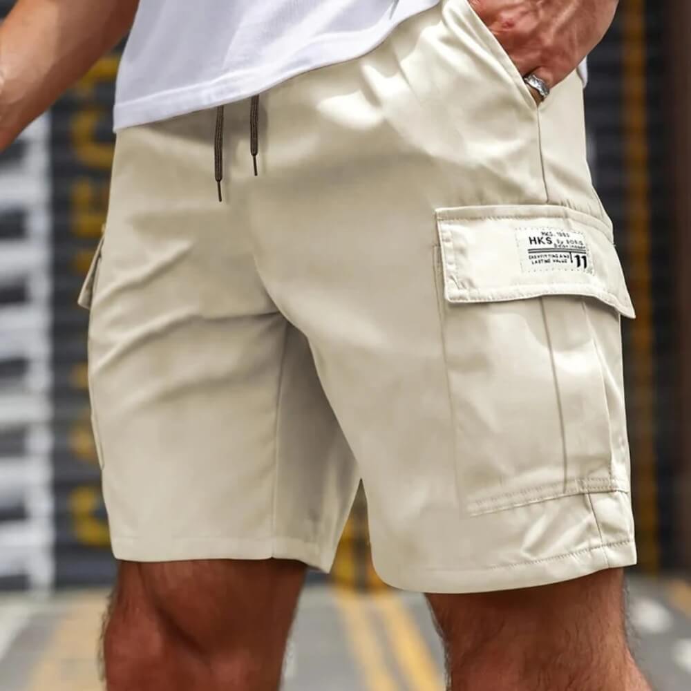 Cargo Shorts Herren – Lockere Sommberermuda mit Taschen für Alltag & Freizeit
