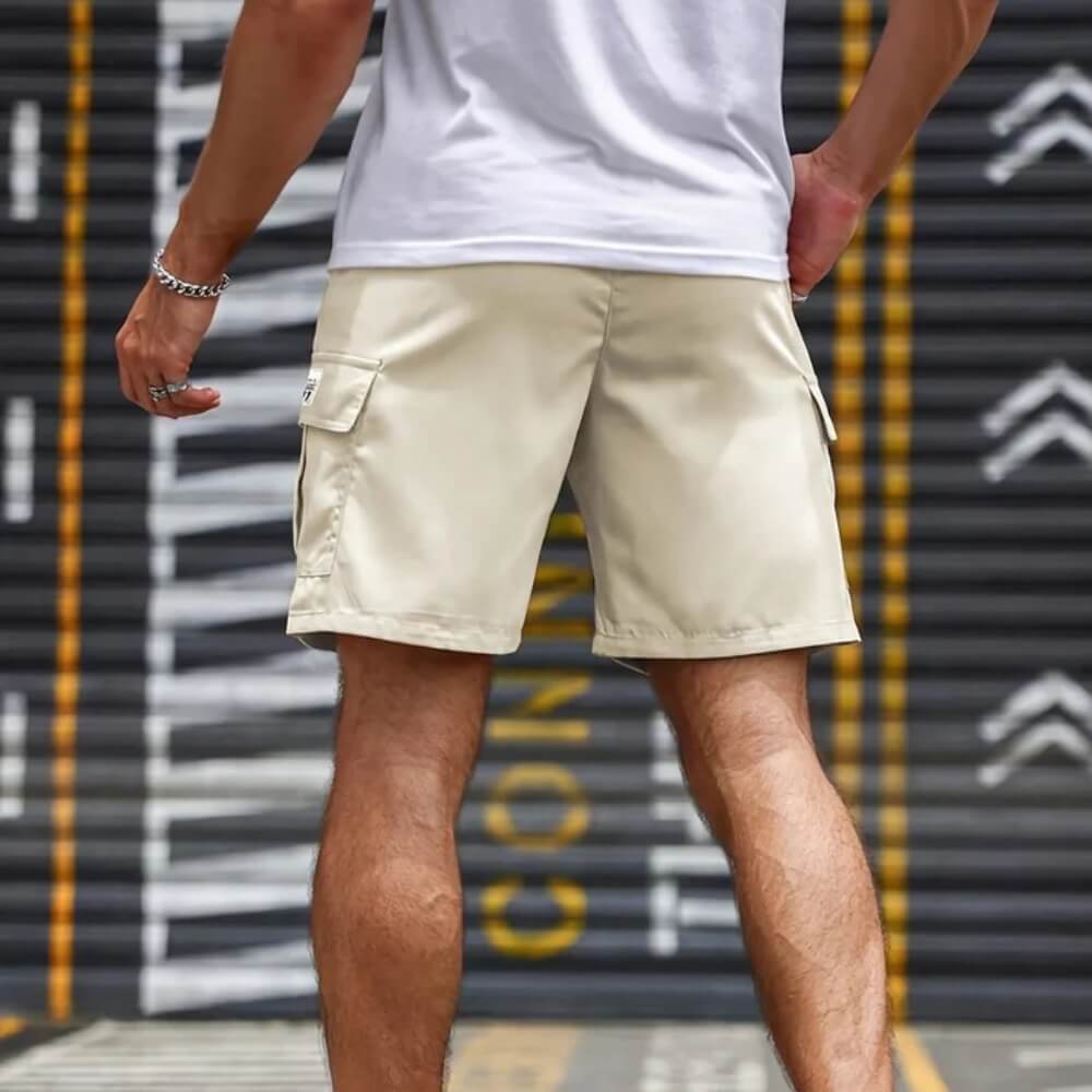 Cargo Shorts Herren – Lockere Sommberermuda mit Taschen für Alltag & Freizeit