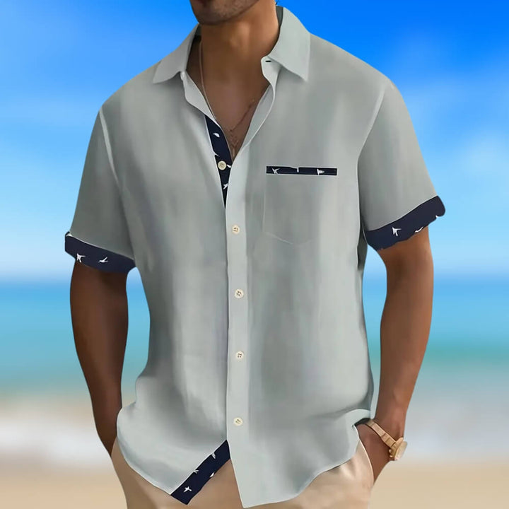 Freizeithemd Herren kurzarm – Lässig, modern, ideal für Sommer & Alltag