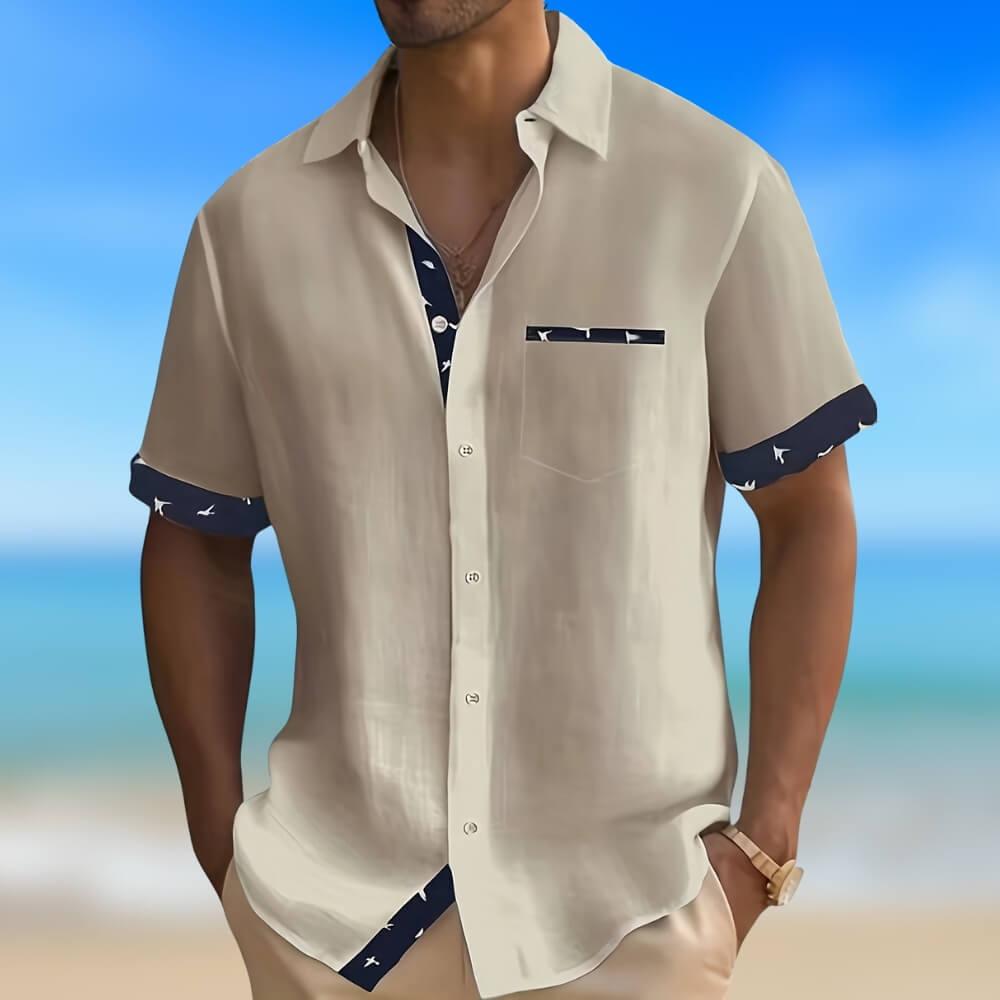 Freizeithemd Herren kurzarm – Lässig, modern, ideal für Sommer & Alltag