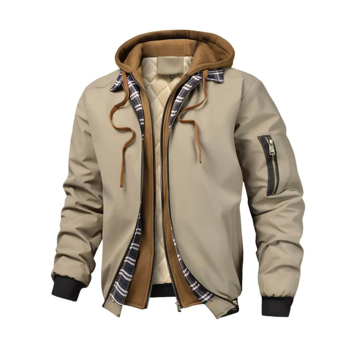 Alain™ – Veste d’Hiver à Capuche zippée