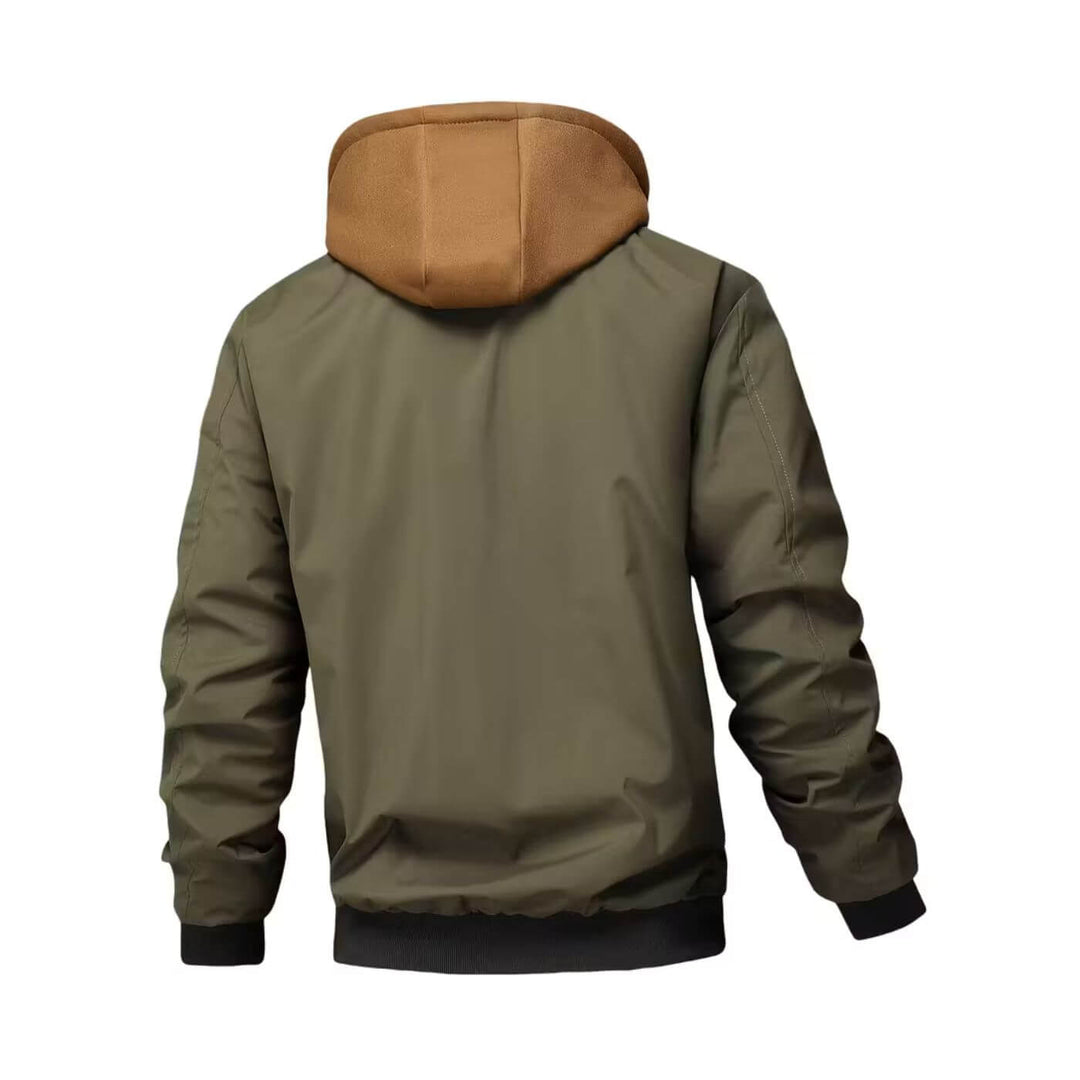 Alain™ – Veste d’Hiver à Capuche zippée