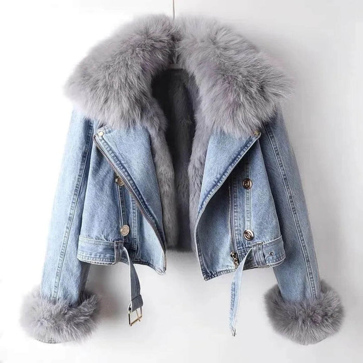 Ambre™ - Veste En Jean Douillette