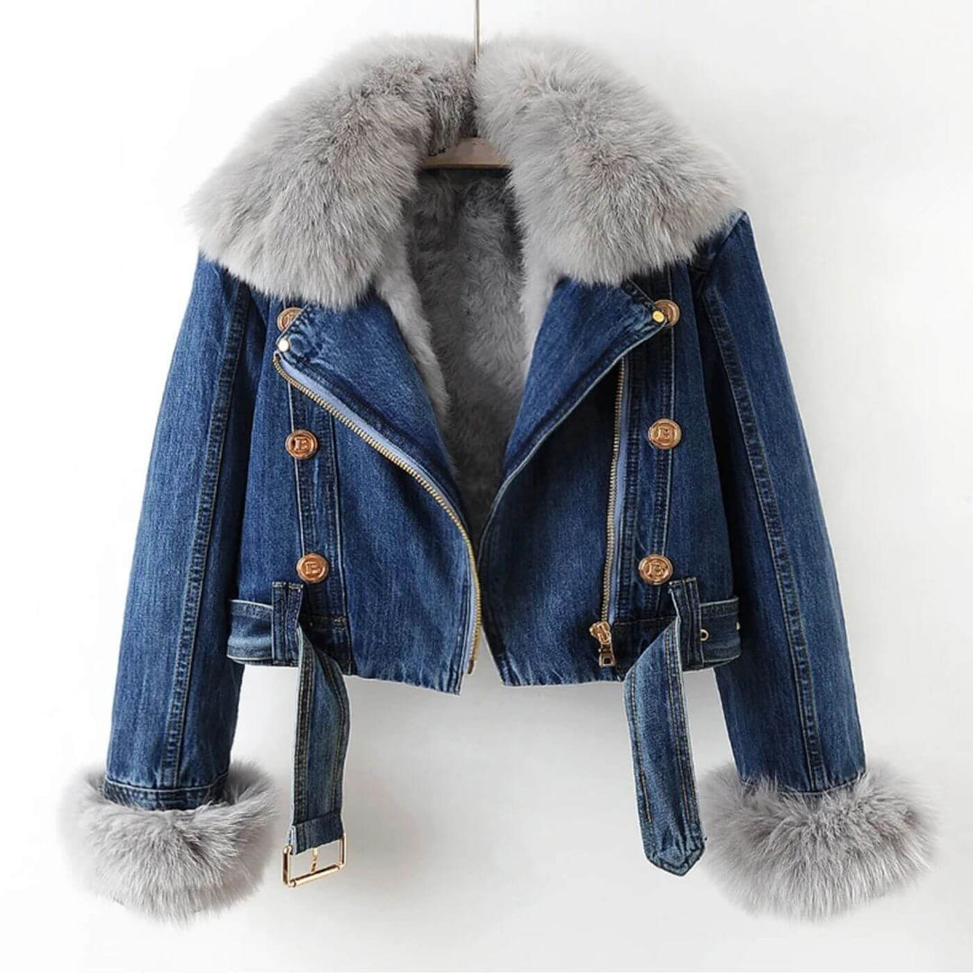 Ambre™ - Veste En Jean Douillette