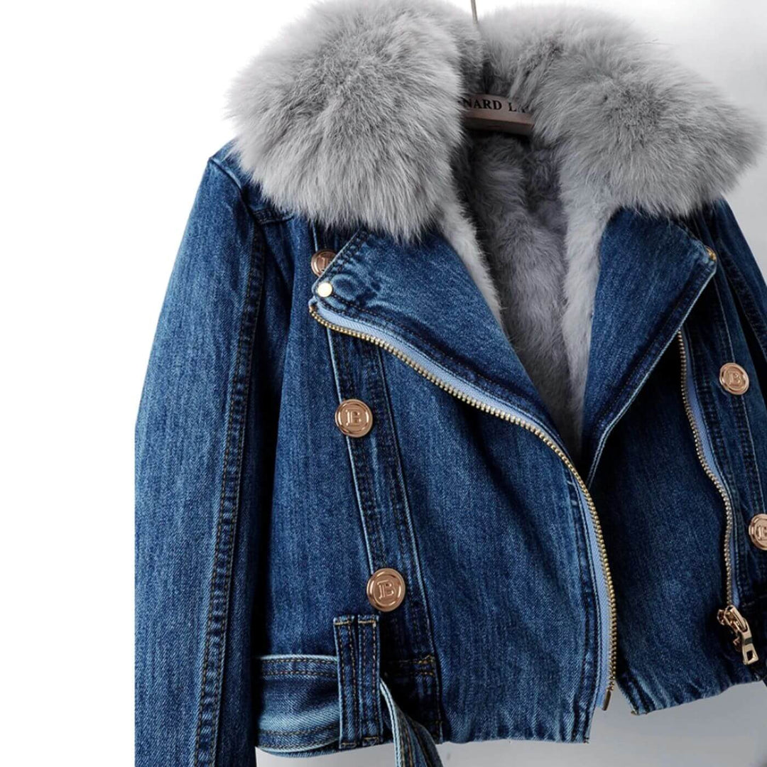 Ambre™ - Veste En Jean Douillette