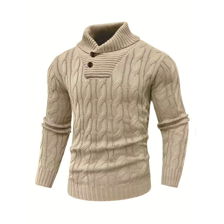 Antoine™ - Pull Tricoté à Col Roulé