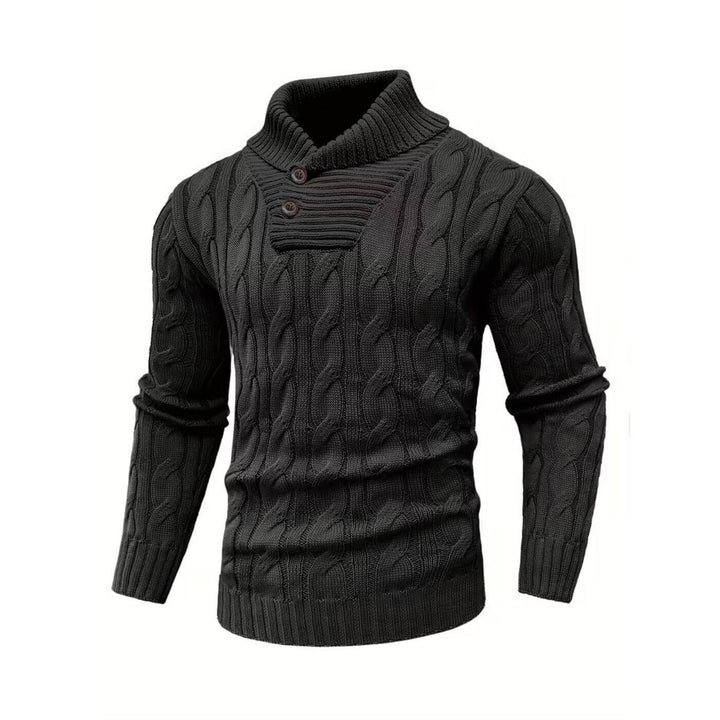 Antoine™ - Pull Tricoté à Col Roulé