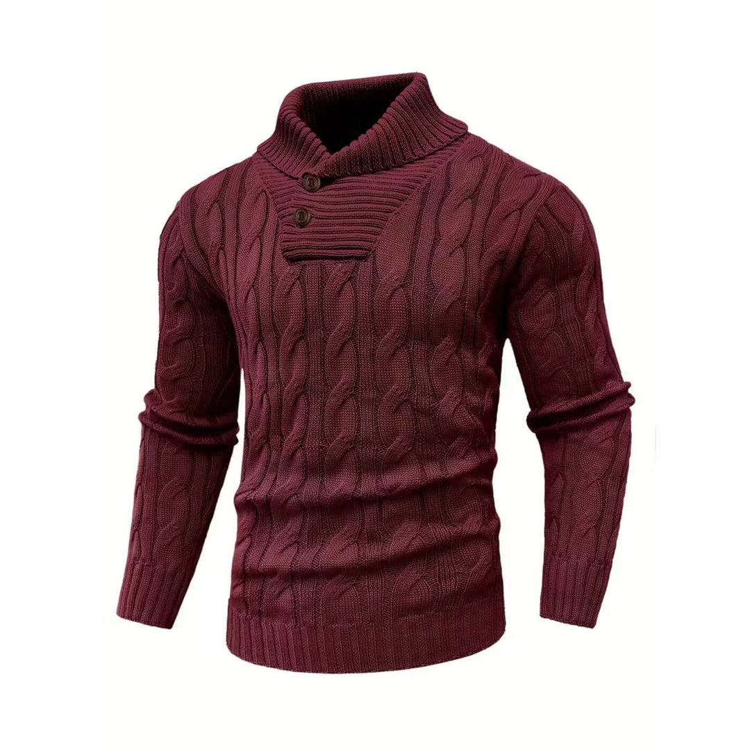 Antoine™ - Pull Tricoté à Col Roulé