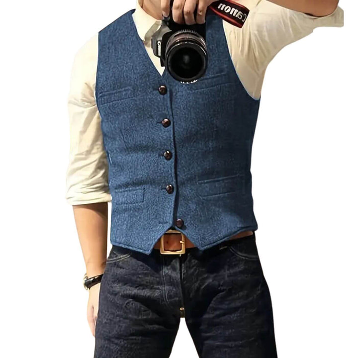 Arnaud™ - Gilet Classique à Boutons