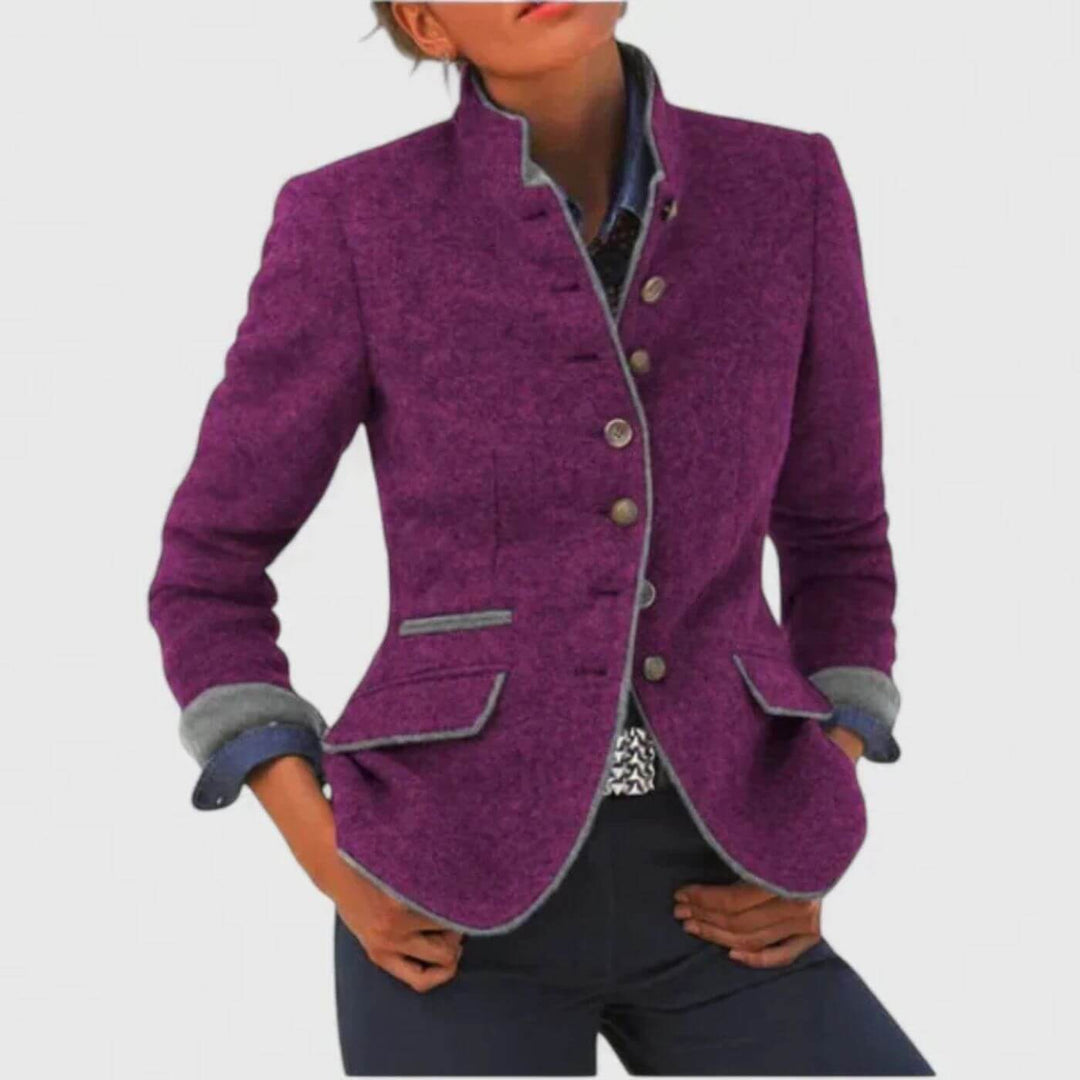 Audrey™ - Blazer Vintage Élégant
