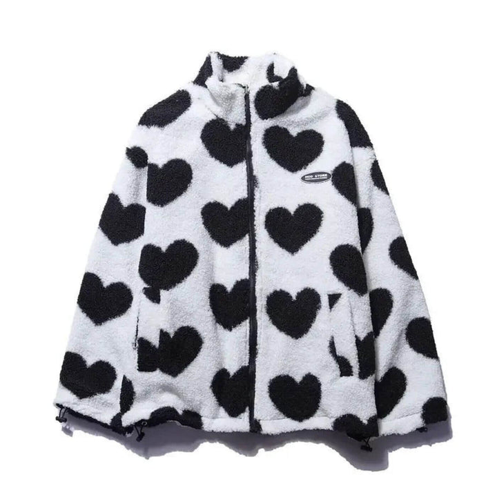 Bérénice™ – Veste Réversible avec Cœurs