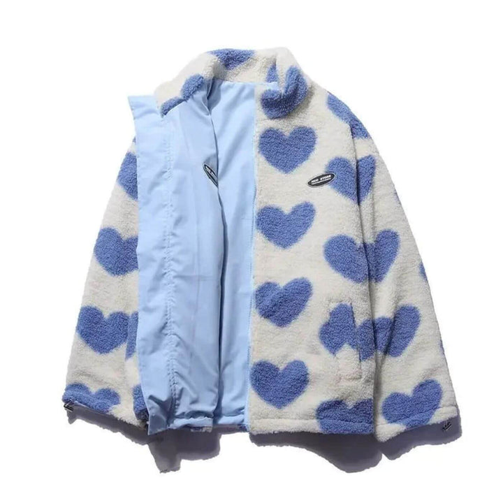 Bérénice™ – Veste Réversible avec Cœurs