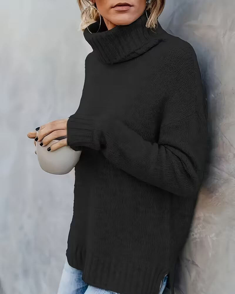 Céleste™ - Pull Confortable à Col Haut
