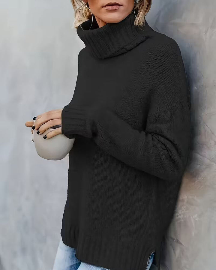 Céleste™ - Pull Confortable à Col Haut
