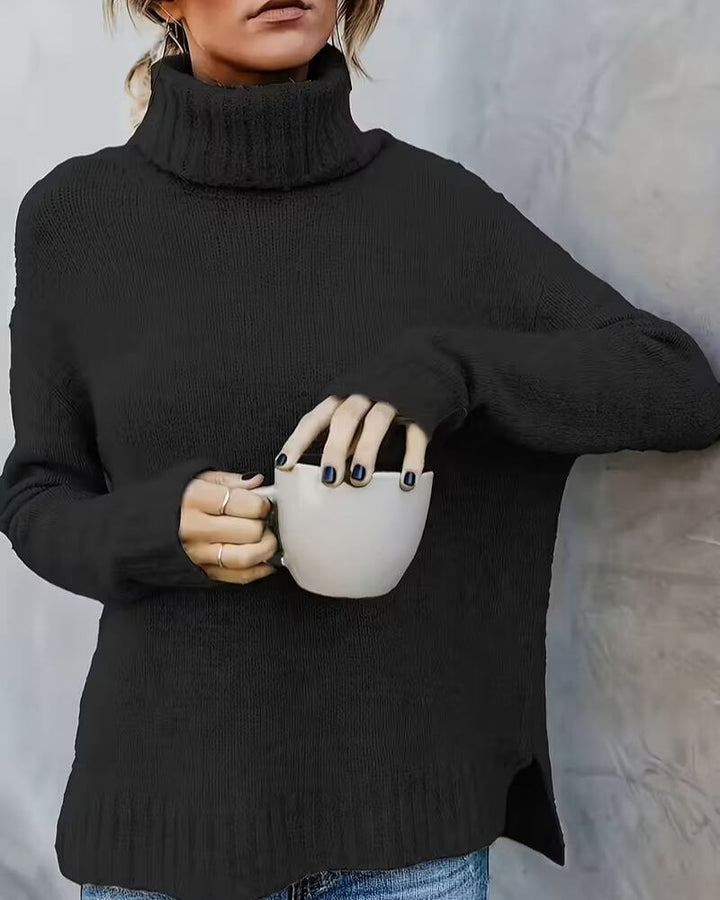 Céleste™ - Pull Confortable à Col Haut