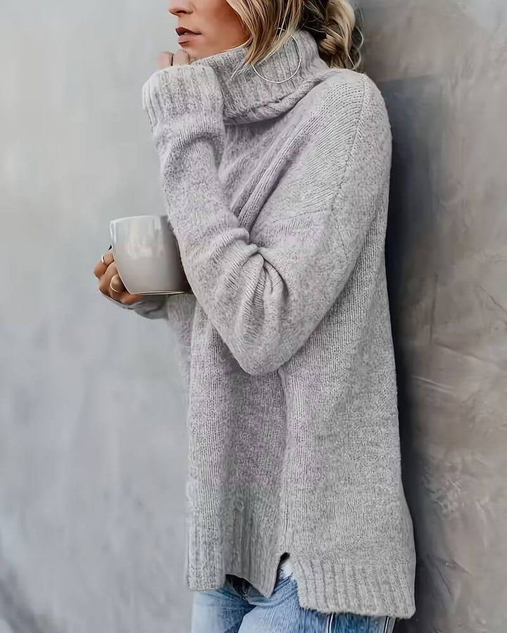Céleste™ - Pull Confortable à Col Haut