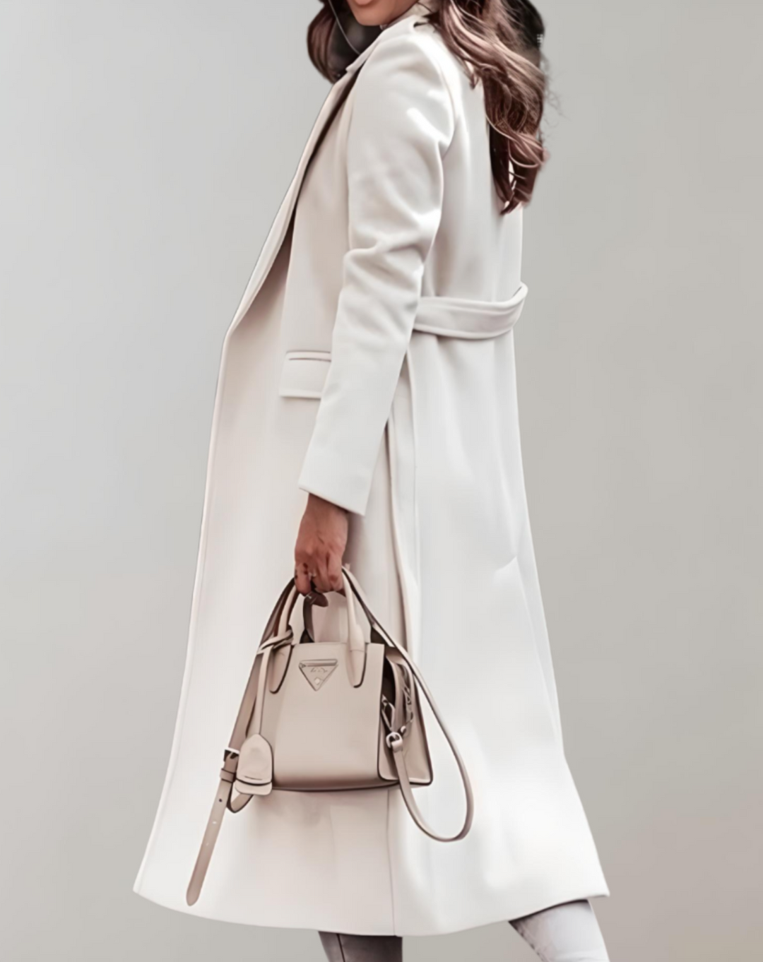 Hélène – Manteau Oversize Élégant Avec Ceinture Pour Une Allure Sophistiquée
