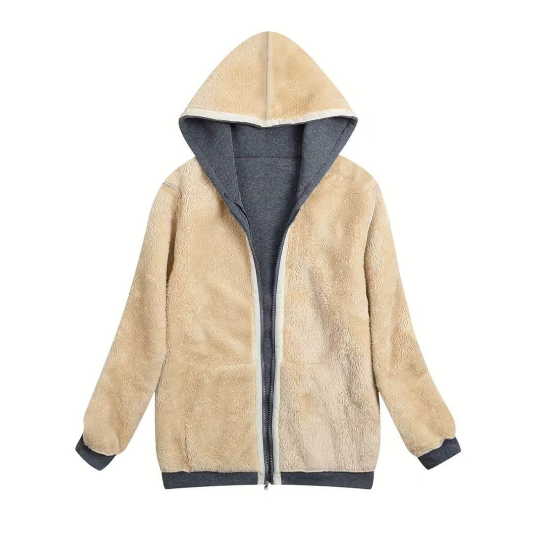 Diane™ - Veste Hivernale Réversible Douce et Moelleuse