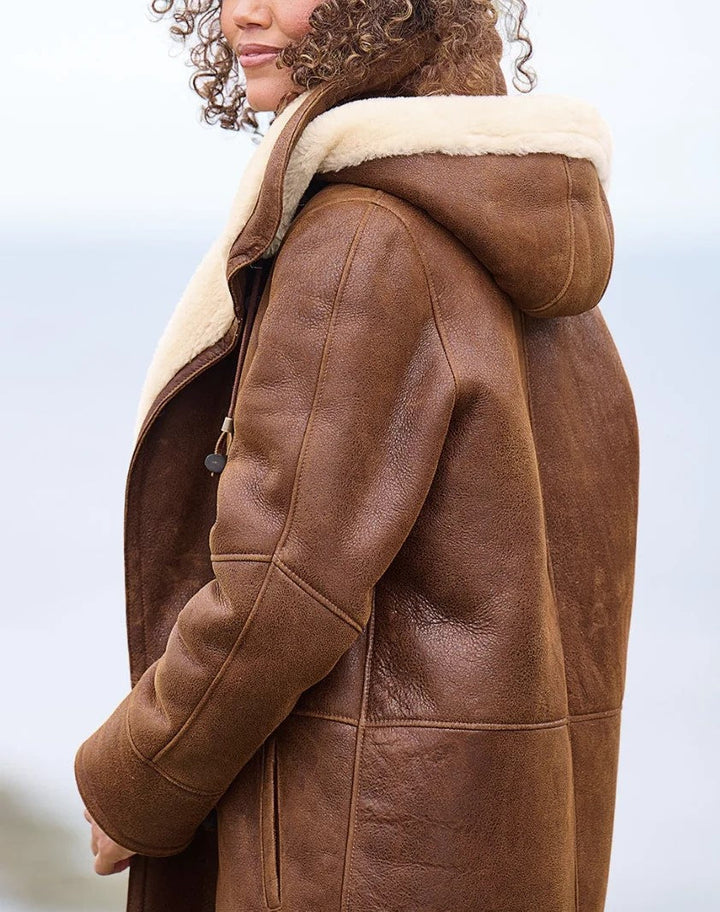 Marie - Manteau vintage hiver femme