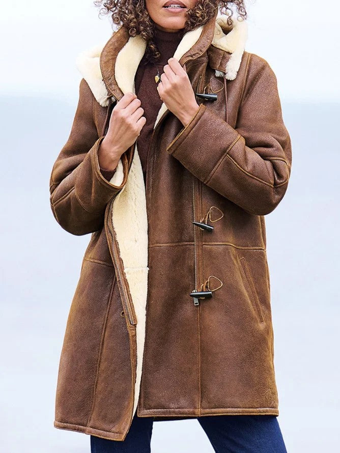 Marie - Manteau vintage hiver femme
