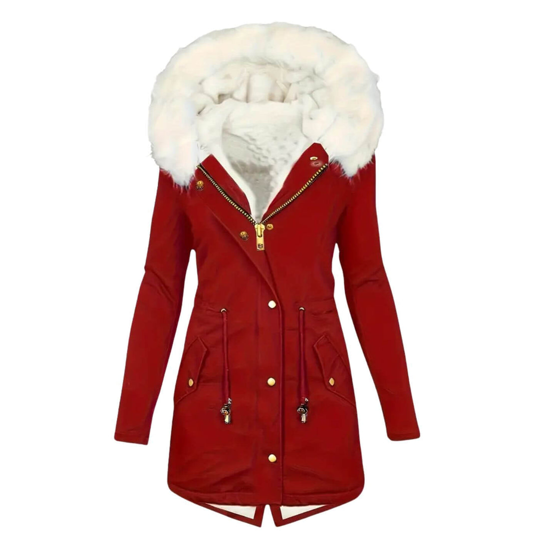 Emma™ - Manteau d’Hiver Doublé en Polaire