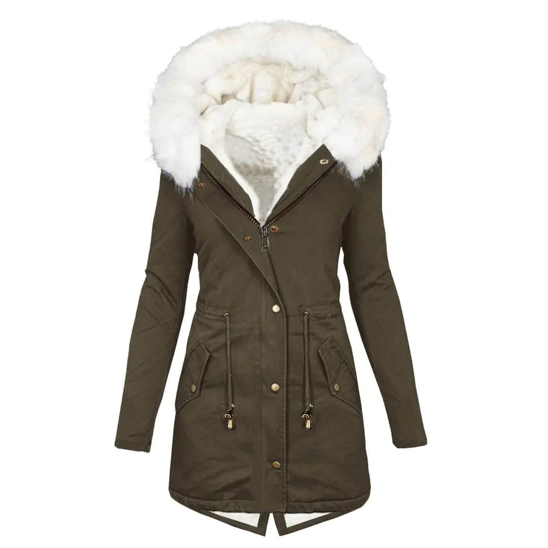Emma™ - Manteau d’Hiver Doublé en Polaire