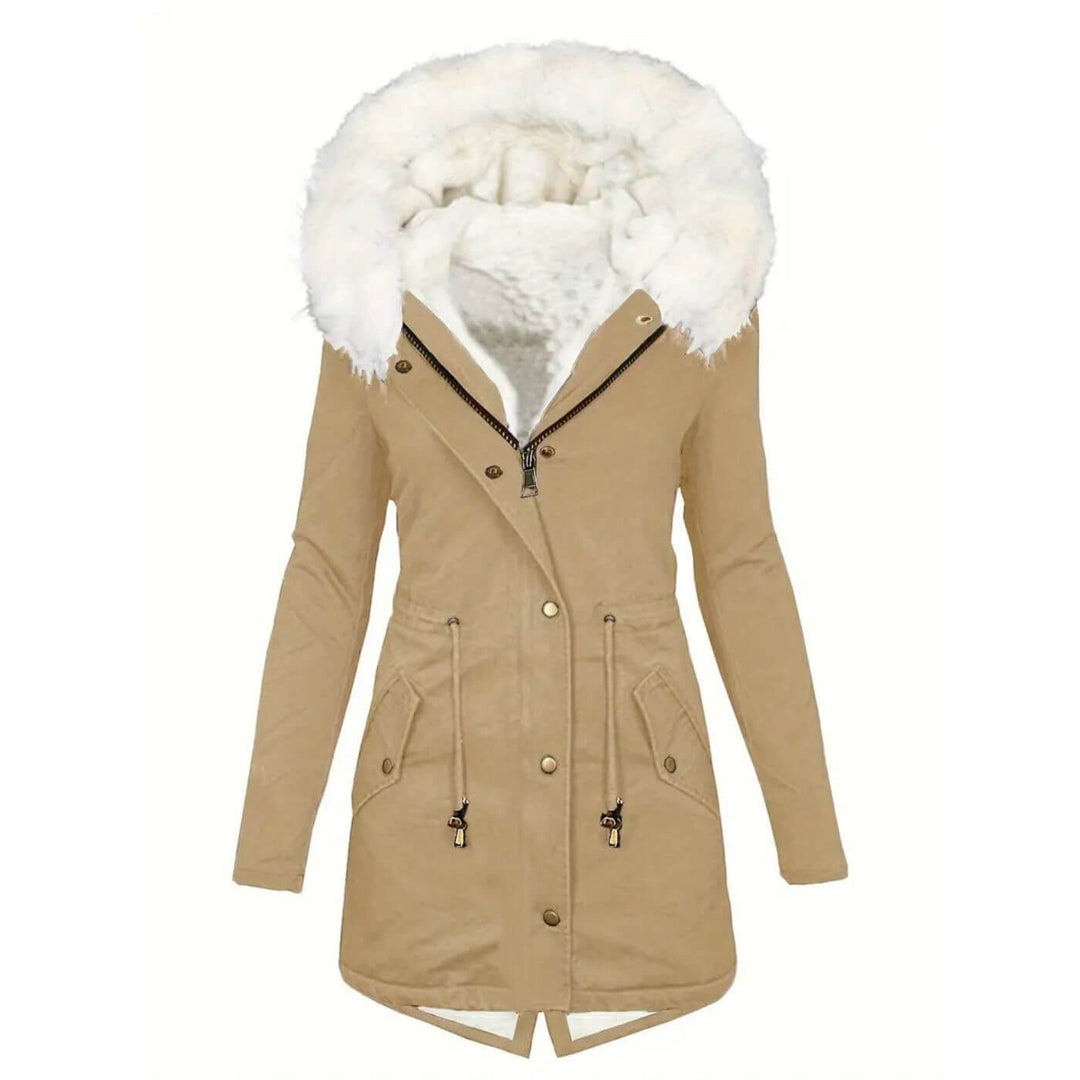 Emma™ - Manteau d’Hiver Doublé en Polaire