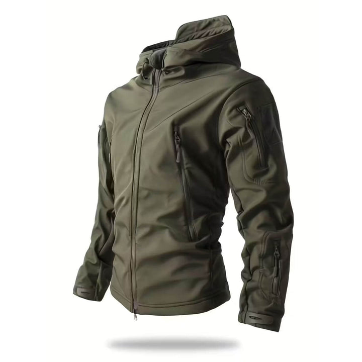 Enzo™ - Veste à Capuche d’Extérieur Coupe-Vent à Multi-Poches