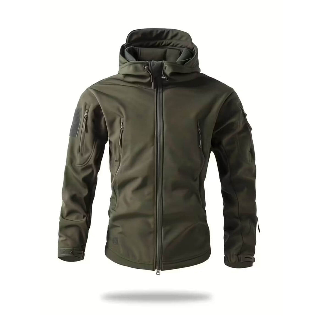 Enzo™ - Veste à Capuche d’Extérieur Coupe-Vent à Multi-Poches