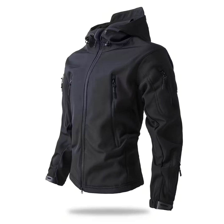 Enzo™ - Veste à Capuche d’Extérieur Coupe-Vent à Multi-Poches
