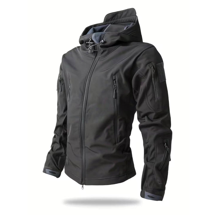 Enzo™ - Veste à Capuche d’Extérieur Coupe-Vent à Multi-Poches